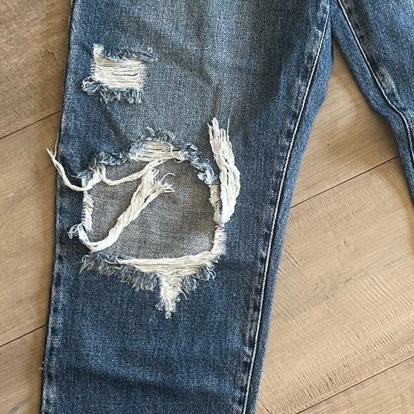 New KanCan Blue Distressed Jeans - Picture 6 of 6